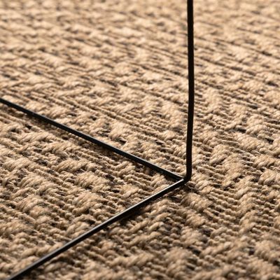 vidaXL Tapis ZIZUR 160x230 cm aspect de jute intérieur et extérieur