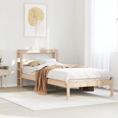 vidaXL Cadre de lit sans matelas 100x200 cm bois massif de pin