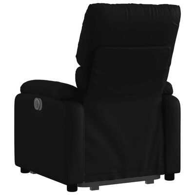 vidaXL Fauteuil inclinable électrique noir similicuir