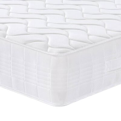 vidaXL Matelas à ressorts ensachés dureté moyenne 120x200 cm