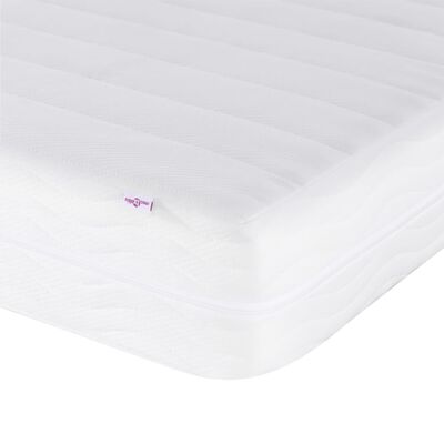 vidaXL Lit de jour avec matelas jaune 100x200 cm velours