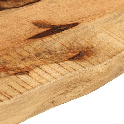 vidaXL Dessus de table 110x30x2,5cm bord vif bois massif manguier brut