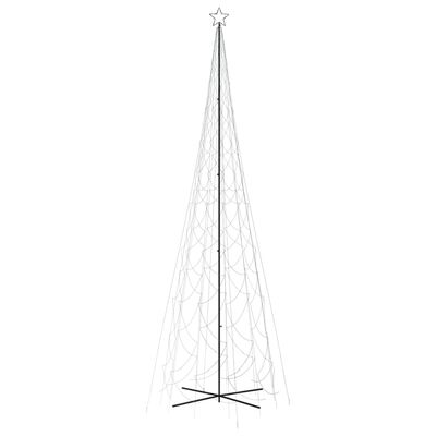 vidaXL Arbre de Noël cône 3000 LED Blanc froid 230x800 cm