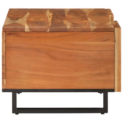 vidaXL Table basse 100x55x40 cm bois massif d'acacia