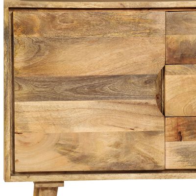 vidaXL Buffet Bois massif de manguier 90x30x69 cm