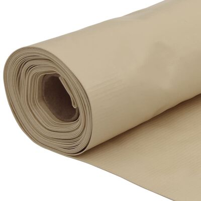 vidaXL Écran de balcon en tissu Oxford 75x400 cm Beige