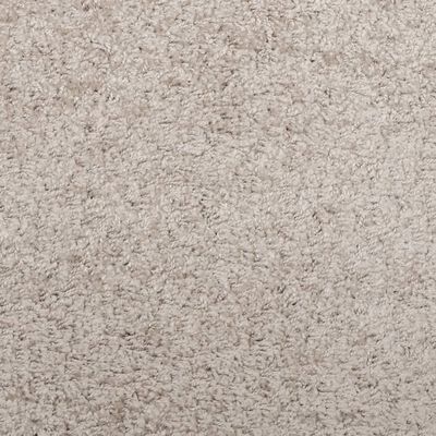 vidaXL Tapis shaggy PAMPLONA poils longs moderne beige 160x230 cm