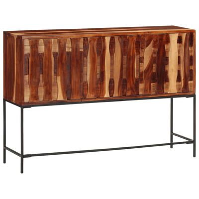 vidaXL Buffet 110x28x76 cm bois massif d'acacia