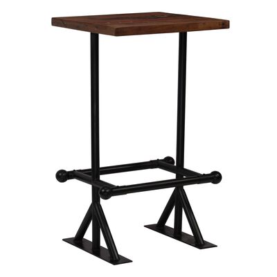 vidaXL Mobilier de bar 3 pcs Bois de récupération massif