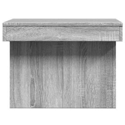 vidaXL Table basse sonoma gris 100x55x40 cm bois d'ingénierie