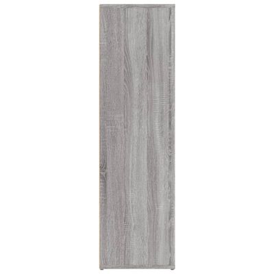 vidaXL Buffet Sonoma gris 80x30x106 cm Bois d'ingénierie