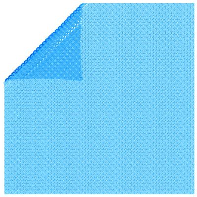 vidaXL Couverture de piscine rectangulaire 800x500 cm PE Bleu