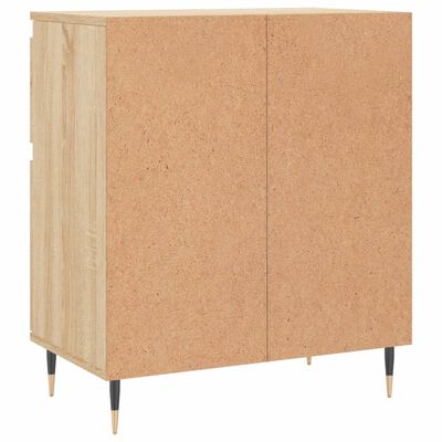 vidaXL Buffet Chêne sonoma 60x35x70 cm Bois d'ingénierie