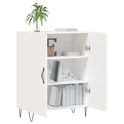 vidaXL Buffet blanc 69,5x34x90 cm bois d'ingénierie