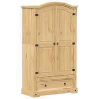 vidaXL Garde-robe Corona 102x52x186 cm bois de pin massif