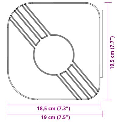 vidaXL Auvent rétractable bleu et blanc 5x3 m tissu et aluminium