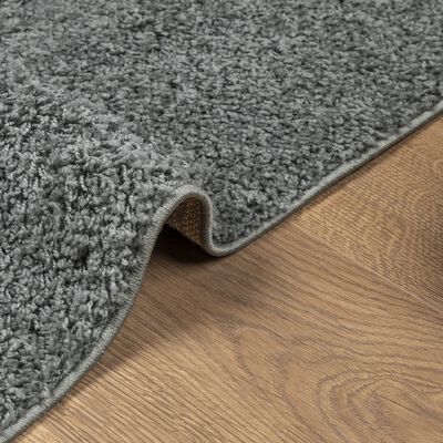 vidaXL Tapis shaggy PAMPLONA poils longs moderne vert 80x250 cm