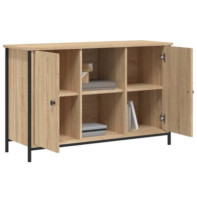 vidaXL Meuble TV chêne sonoma 100x35x65 cm bois d'ingénierie