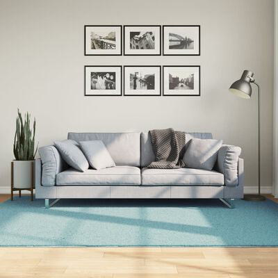 vidaXL Tapis OVIEDO à poils courts vert 160x230 cm