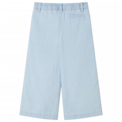 Pantalons pour enfants bleu denim doux 92