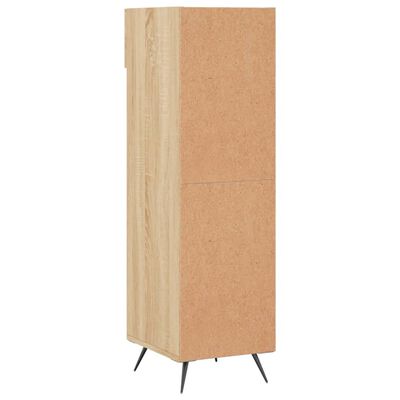 vidaXL Armoire à chaussures chêne sonoma 30x35x105cm bois d'ingénierie