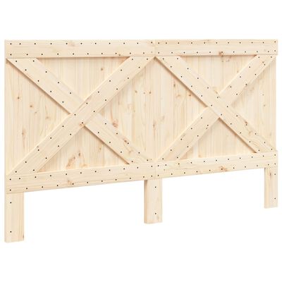 vidaXL Tête de lit 180x104 cm bois massif de pin