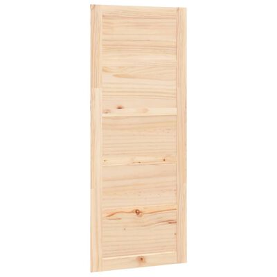 vidaXL Porte de grange 80x1,8x204,5 cm Bois massif de pin