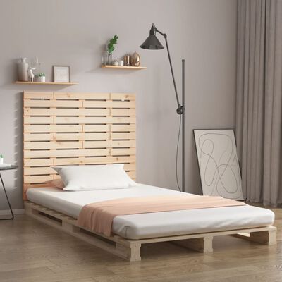 vidaXL Tête de lit murale 96x3x91,5 cm Bois massif de pin