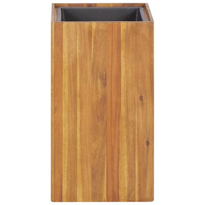 vidaXL Lit surélevé de jardin 33,5x33,5x60 cm Bois massif d'acacia