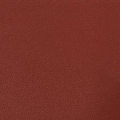 vidaXL Panneaux muraux 12pcs Rouge bordeaux 30x30cm Similicuir 1,08 m²