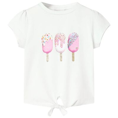 T-shirt pour enfants écru 104