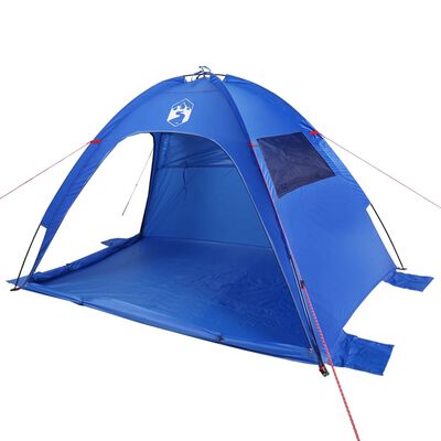 vidaXL Tente de plage bleu azuré imperméable