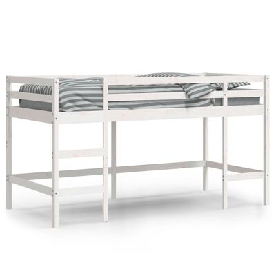 vidaXL Lit mezzanine d'enfants sans matelas avec échelle 80x200 cm