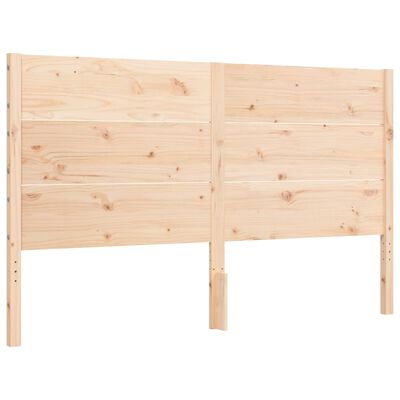 vidaXL Cadre de lit sans matelas bois de pin massif