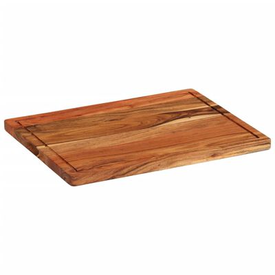 vidaXL Planche à découper 50x38x2,5 cm bois d'acacia massif