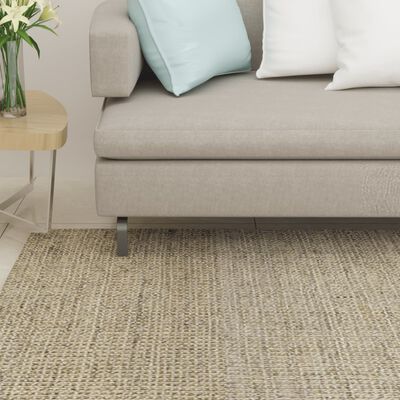 vidaXL Tapis en sisal pour griffoir taupe 80x300 cm