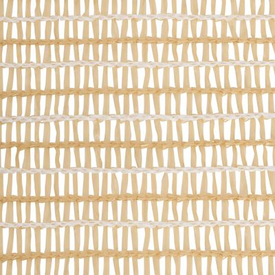 vidaXL Filet brise-vue Beige 1,5x25 m PEHD 150 g/m²