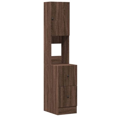 vidaXL Armoire de cuisine chêne marron 35x50x180 cm bois d’ingénierie