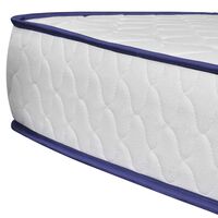 vidaXL Matelas en mousse à mémoire de forme 200 x 90 x 17 cm