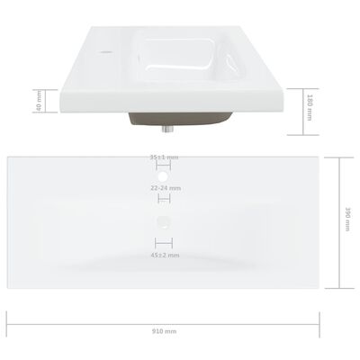 vidaXL Ensemble de meubles de salle de bain Chêne sonoma Aggloméré