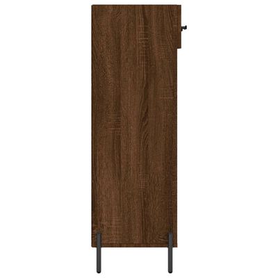 vidaXL Armoire à chaussures chêne marron 60x35x105cm bois d'ingénierie