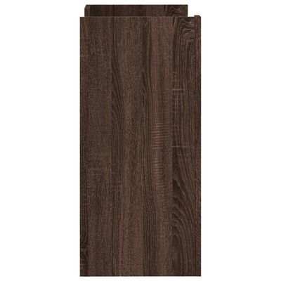 vidaXL Buffet chêne marron 73,5x35x75 cm bois d'ingénierie