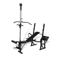 vidaXL Banc de musculation