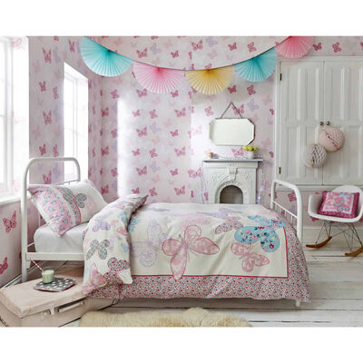 Noordwand Papier peint Kids @ Home Butterfly rose