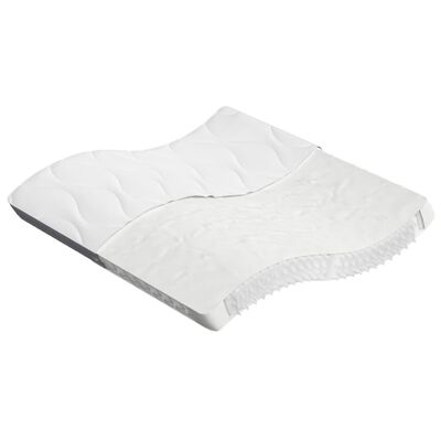 vidaXL Matelas à ressorts ensachés moyen 200x200 cm