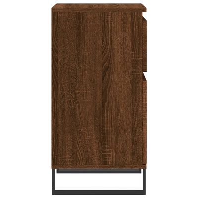 vidaXL Buffet chêne marron 40x35x70 cm bois d'ingénierie