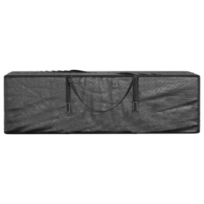 vidaXL Sacs de rangement pour coussins de jardin 2 pcs noir