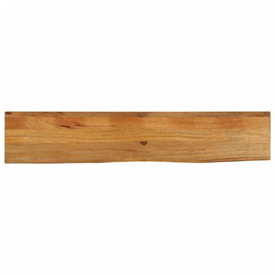 vidaXL Dessus de table à bord vivant 160x20x3,8cm bois massif manguier