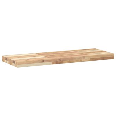 vidaXL Étagères flottantes 2 pcs 80x30x4 cm acacia massif non traité