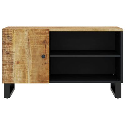 vidaXL Meuble TV 80x33x46 cm bois de manguier et d'ingénierie